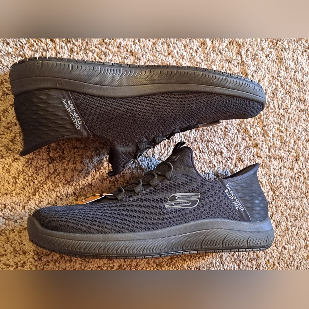 Skechers Summits SR EH Hands Free Slip In Men's Shoes Size 9.5 - Picture 5 of 9